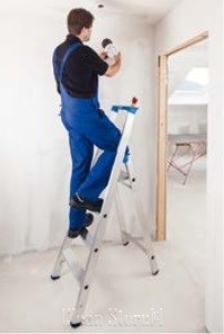 STABILO® Professional Stufen-StehLeiter Alu 5 Stufen 1,80m lang
